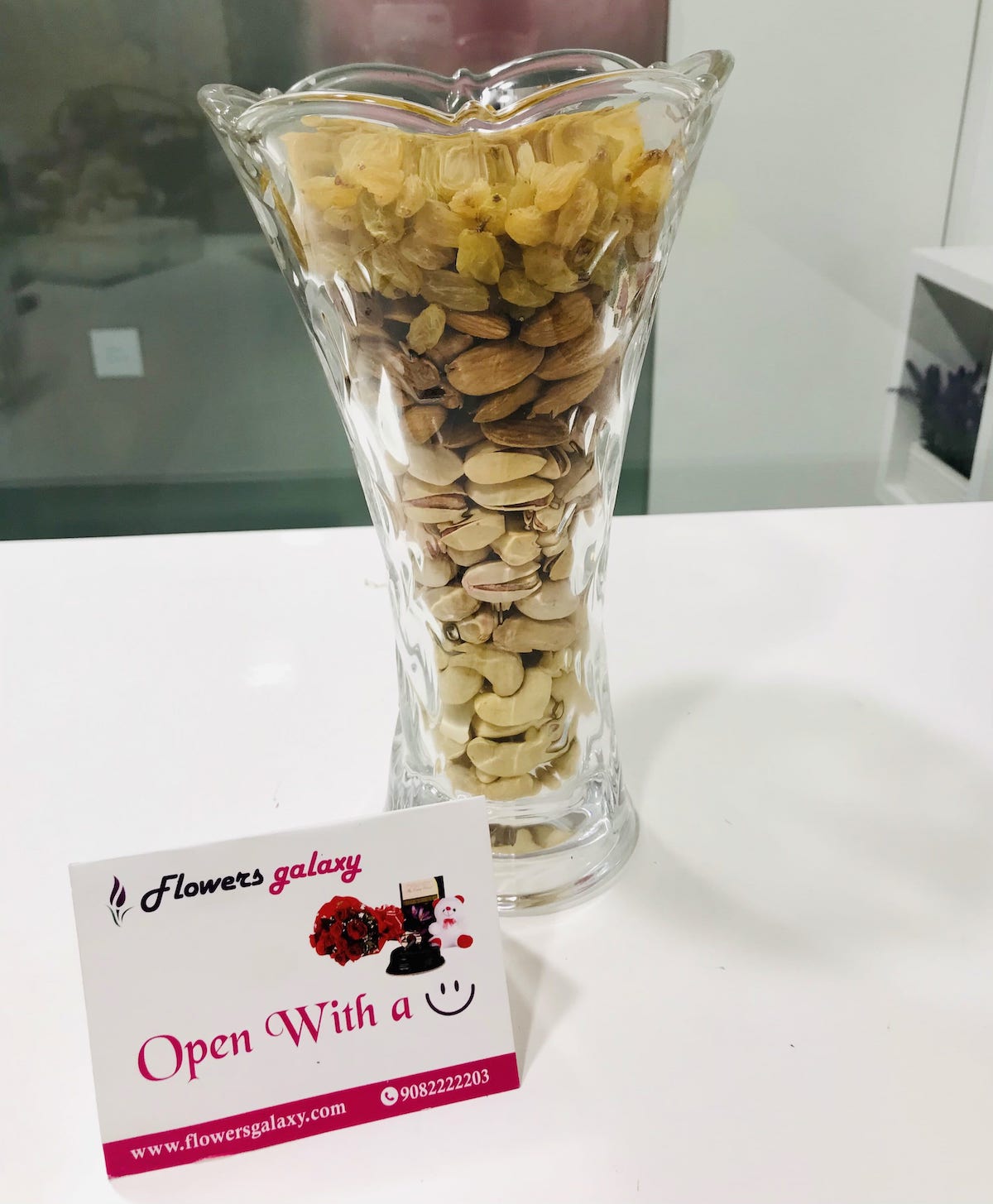 Vase Full of Dry Fruits